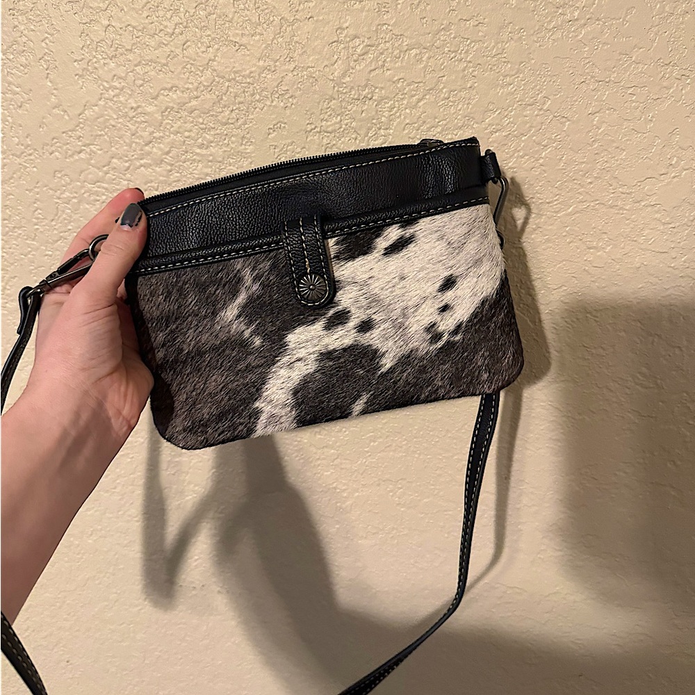 Wrangler Hair on Hide crossbody